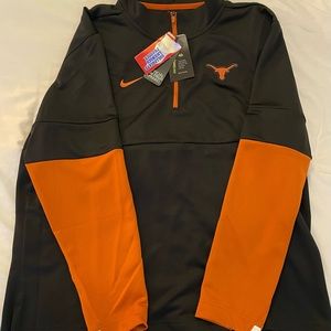 University Texas Longhorns pullover dri-fit. New never worn with tags